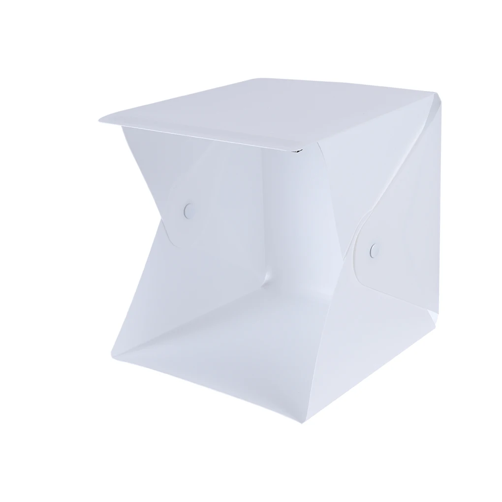 LED 사진 텐트, 탈착식 전문 6 배경 천, 실내 스튜디오 사진 상자, 2x5600k, 2x550lm