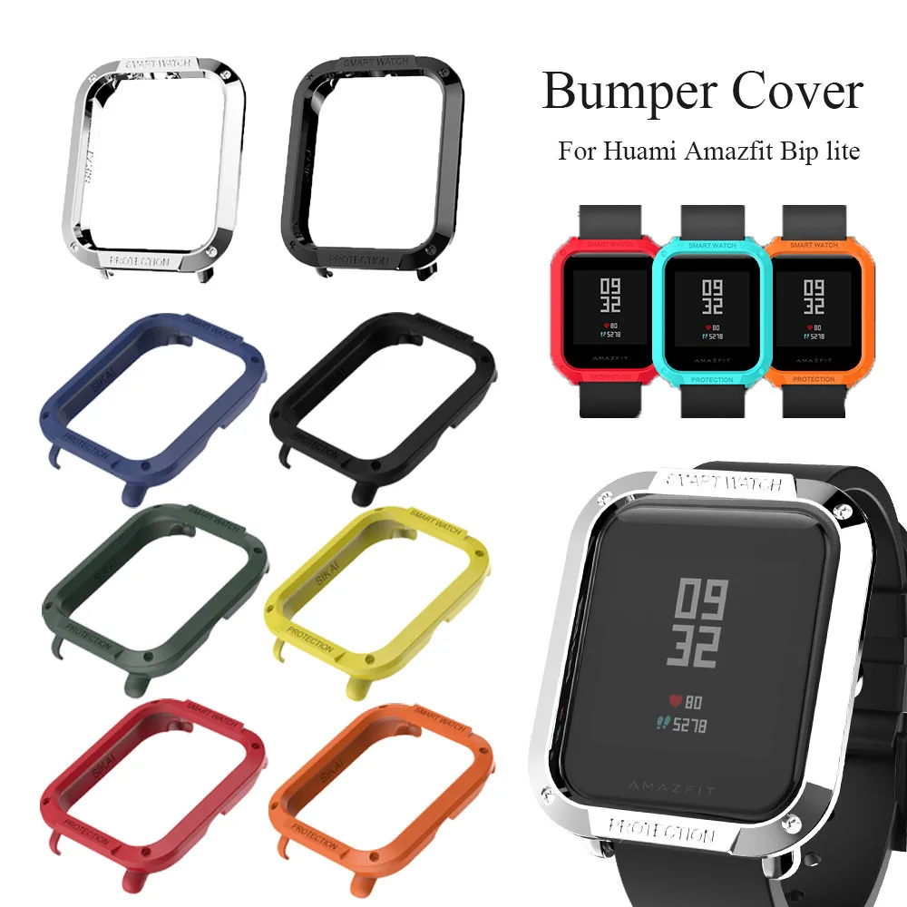 Роскошный яркий Жесткий Чехол броня чехол для Huami Amazfit Bip Lite протектор часов смарт