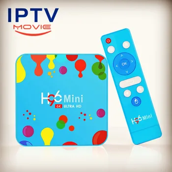 

4GB 128GB H96Mini Android 9.0 TV Box Allwinner H6 Quad Core 6K H.265 Wifi MX3 Voice I8 Backlit keyboard H96mini H6 Set top box
