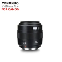 YONGNUO YN50mm объектив YN50mm F1.4 стандартный основной объектив с большой апертурой Автофокус Объектив для Canon EOS 70D 5D2 5D3 600D DSLR камера