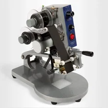 DY-8 цветная лента Горячая печатная машина прямая термальная фольга горячая машина для тиснения кодирования машина Дата ленточный кодер