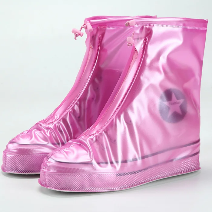 Новинка; 1 пара непромокаемых ботинок; водонепроницаемые Нескользящие непромокаемые сапоги из ПВХ для женщин и мужчин; XOA88