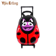 Мультяшный детский спинер abs тележка для багажа на колесах чехол Детские сумки чемодан для мальчиков и девочек рюкзак на колесиках