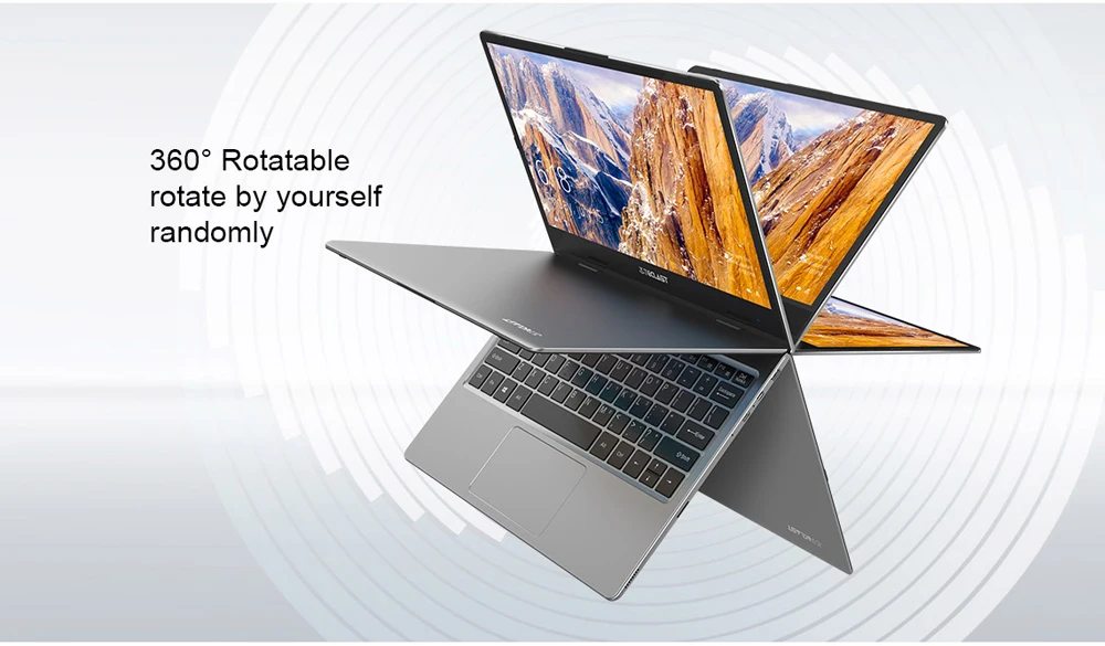 Ноутбук Teclast F5 с ОС Windows 8 ГБ ОЗУ 256 ГБ SSD Intel Gemini Lake N4100 1920*1080 Быстрая зарядка 360 Вращающийся сенсорный экран ноутбук