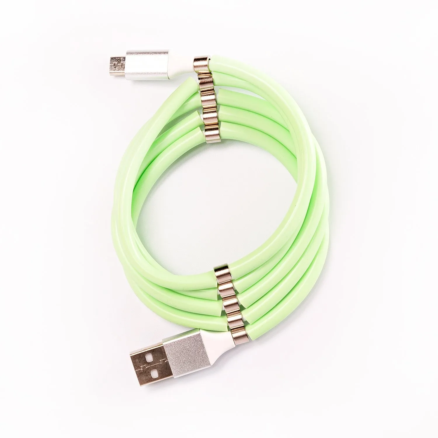 Кабель USB - micro MCM-1 Зеленый | Мобильные телефоны и аксессуары