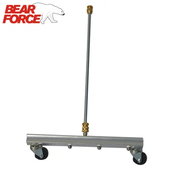 

Pressure Washer Water Broom 41cm Power Washer Surface Floor Cleaner 4 Nozzle for Ground Cleaning Driveway Sidewalk Deck Sweeper