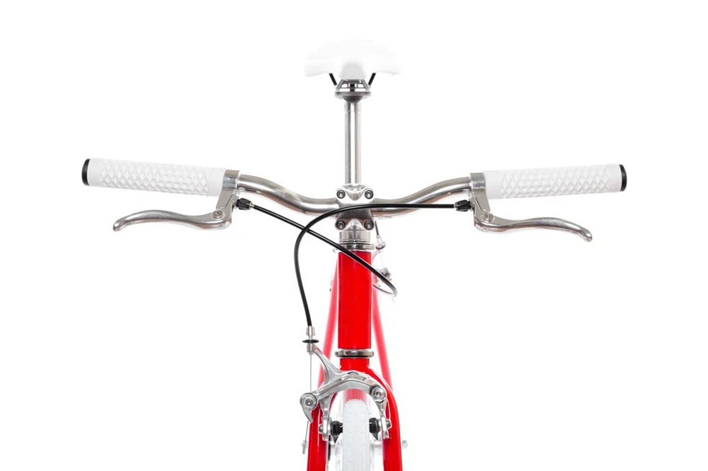 Fixed gear bike 700C bike Track Single speed Bike red bicicleta 52cm fixie bike vintage DIY frame