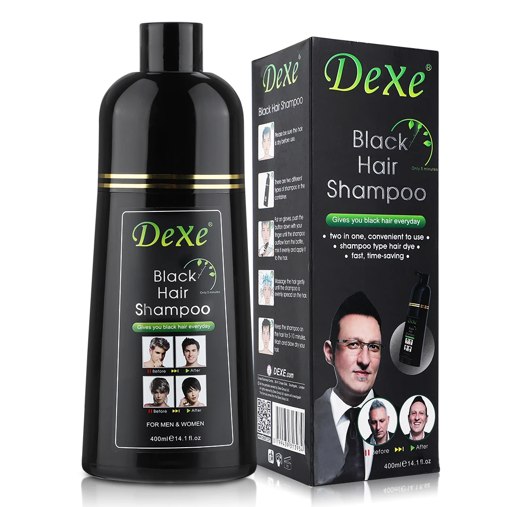 Tintura de Cabelo Reparo do Cabelo para Cobrir o Cabelo Preto Tingido Shampoo Lucidum Cabelo Branco Adulto Disponível Cinza 400ml 3 Computers & Electronics