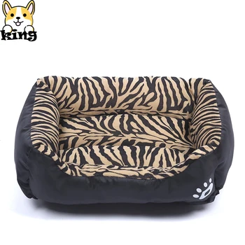 

2019 Promotion Real Mechanical Wash Nylon Fashion Dog Beds For Small Dogs High Quality Home Bed Paw Large Soft House Puppy