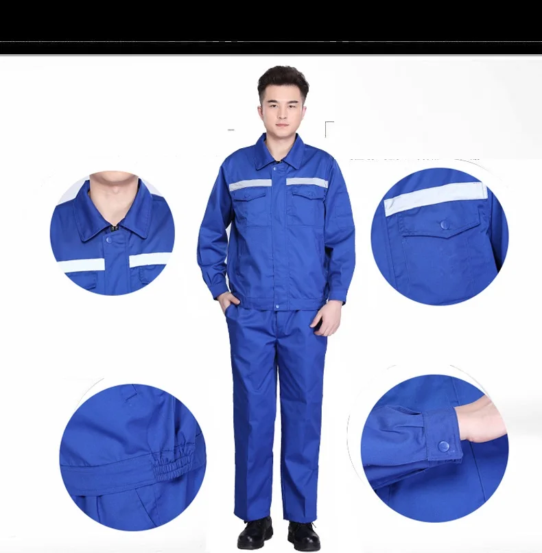 Ropa de trabajo de manga larga para hombre y mujer, uniforme de trabajo para  Taller de coche, traje de trabajo mecánico, monos - AliExpress