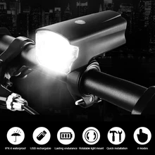 XANES 2000 Люмен USB фонари перезаряжаемый передний велосипедный руль водонепроницаемый велосипедный прожектор фонарь