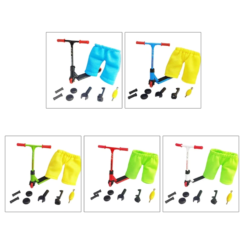1Set/10Pcs Mini Finger Scooter Interactive Toys Gadget Toddlers Sensory Activity Skateboard Kit | Игрушки и хобби