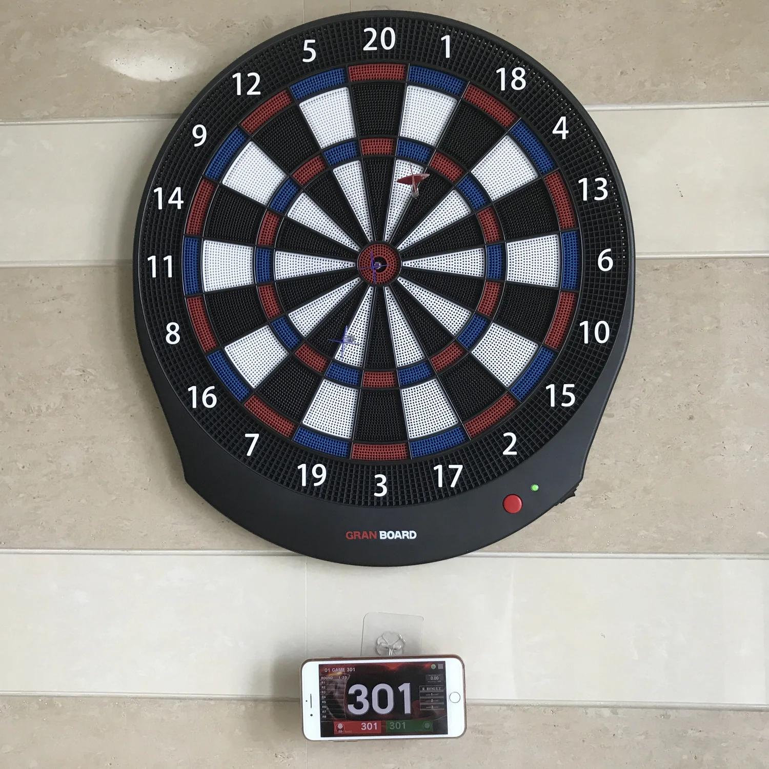 Dartboard Professional Granboard 3s Dart Board White Edition LED Bluetooth  Dartboard Christmas Gift - AliExpress