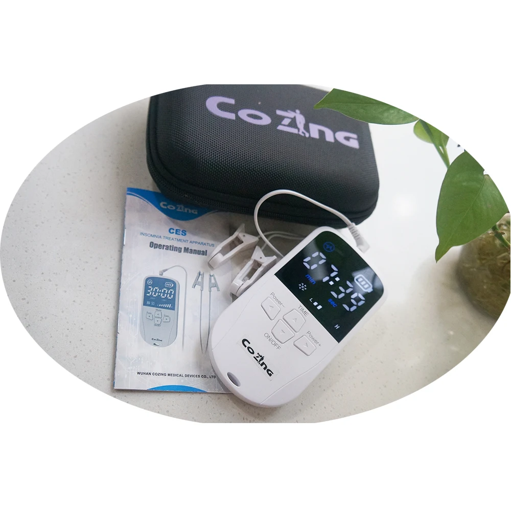 

therapy device for insomnia anxiety depression disturbed brain electronic therapy stimulation device