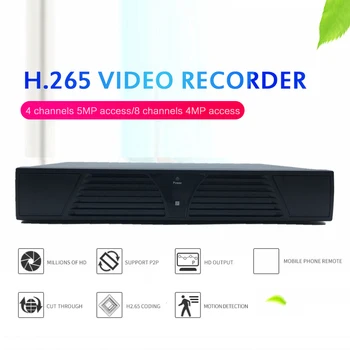 

H. 265 Xiongmai 8 Road Nvr HD 1080P Network DVR 500W Monitor Host Camera Full HD IP Camera Security Surveillance System Alarm