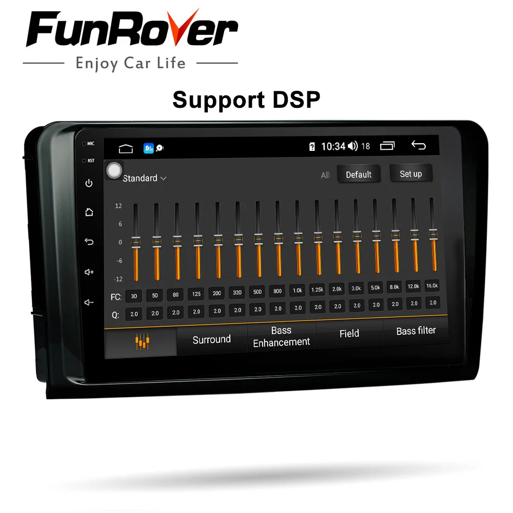 Funrover Android 9,0 4G 64G 8-ЯДЕР Автомобильный gps для Mercedes Benz ML GL W164 ML350 ML500 GL320 X164 ML280 GL350 GL450 Радио Стерео навигация без DVD ips