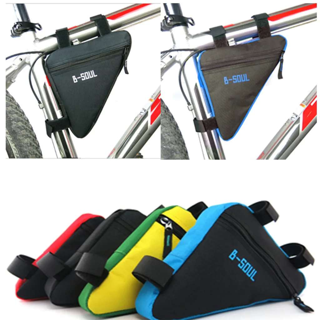

Bike Bicycle Cycling Bag Front Tube Frame Phone Waterproof Bicycle Bags Triangle Pouch Frame Holder Bycicle Accessories 2.34