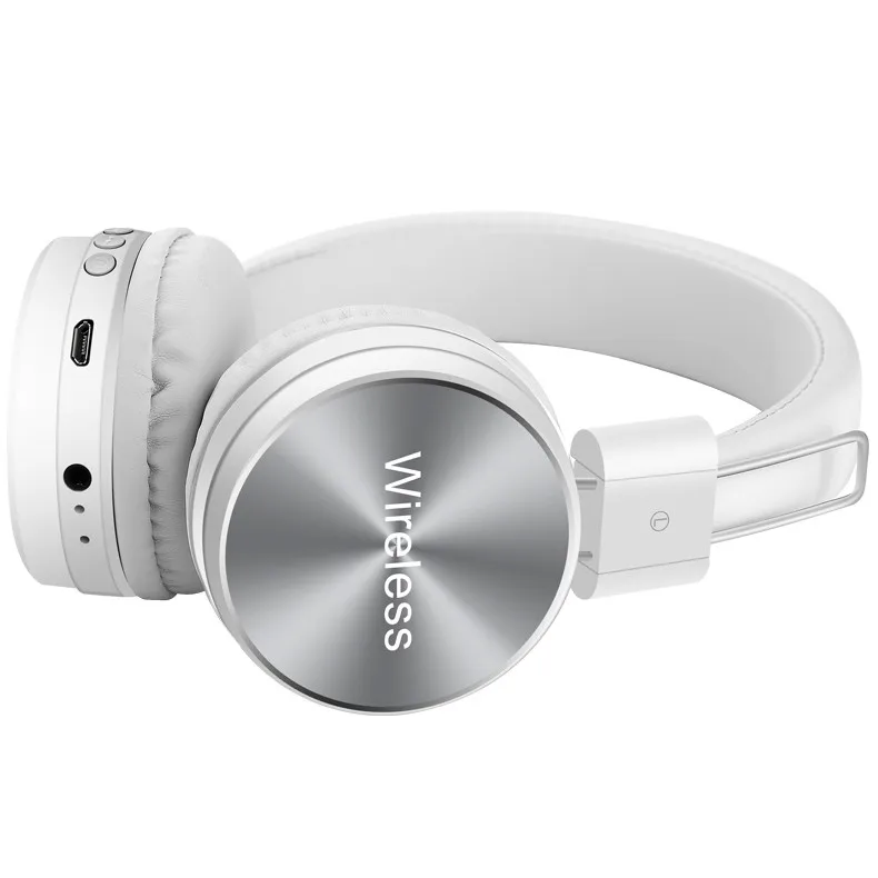 Беспроводные наушники VOBERRY, Bluetooth 4,2, гарнитура, регулируемые наушники с микрофоном для ПК, мобильного телефона, Mp3 DD CT