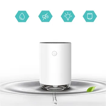 

220mL Mini Air Humidifier USB Ultrasonic Humidifier Car Aroma Diffuser Electric Essential Oil Diffuser Cup LED Lights #N