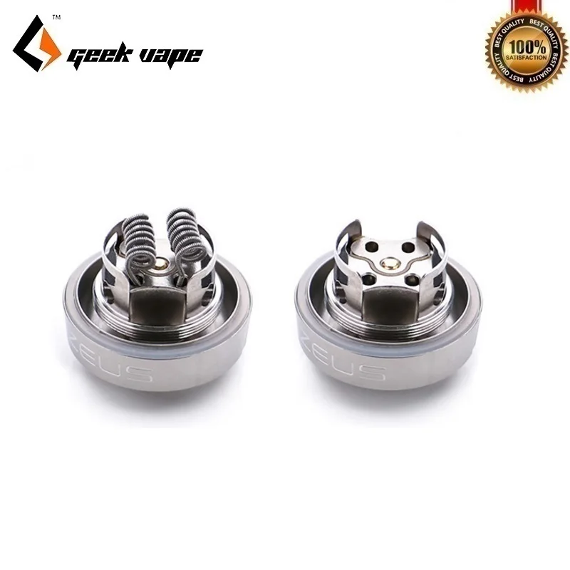 Атомайзер Geekvape Zeus Dual RTA электронная сигарета с герметичным верхним потоком