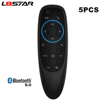 

5pcs/lot Bluetooth 5.0 Air Mouse Gyro G10BTS IR Learning Wireless remote control BT5.0 Aero mouse G10S for Xiaomi Smart TV BOX
