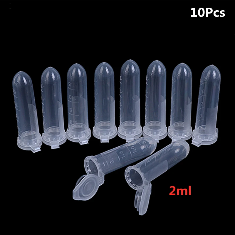 Прозрачная микропластиковая пробирка-центрифуга для пробирок контейнер с