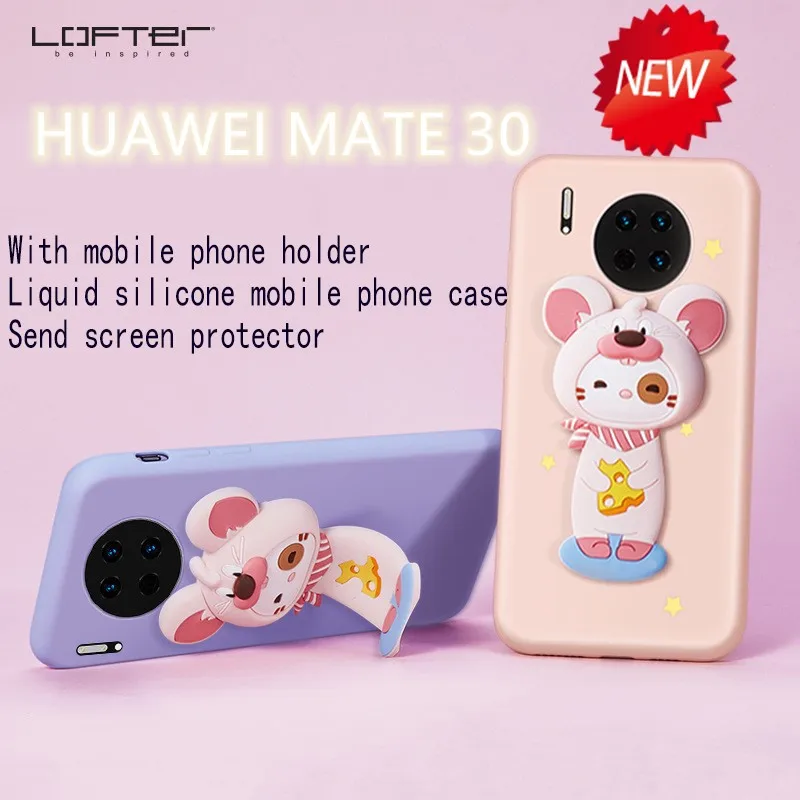 

2020 Cheese MOUSE Liquid silicone Case For Huawei Mate 30 Pro Cases Back Cover For Huawei P30 IPHONE 11 Pro Max NEW DROPSHIP A6