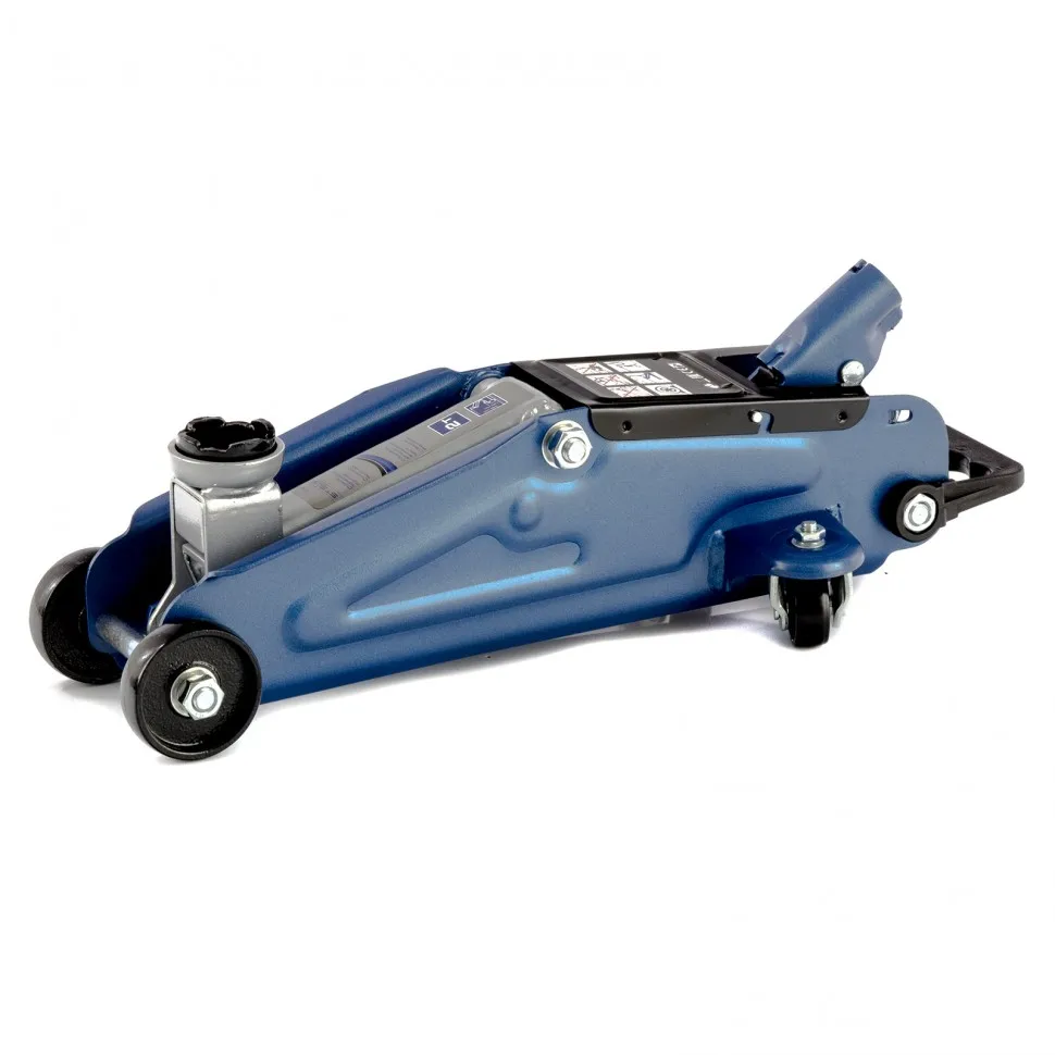 Домкрат подкатной STELS 51127 (Грузоподъемность 2 т, высота подхвата 140 мм, высота подъема 340 мм, клапан защиты от перегрузки, усиленная конструкция)