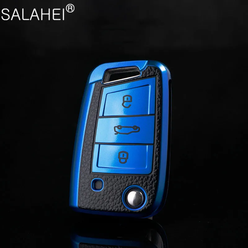 2020-New-Soft-TPU-Car-Key-Case-Cover-for-Volkswagen-VW-Golf-7-MK7-Tiguan-mk2 (2)