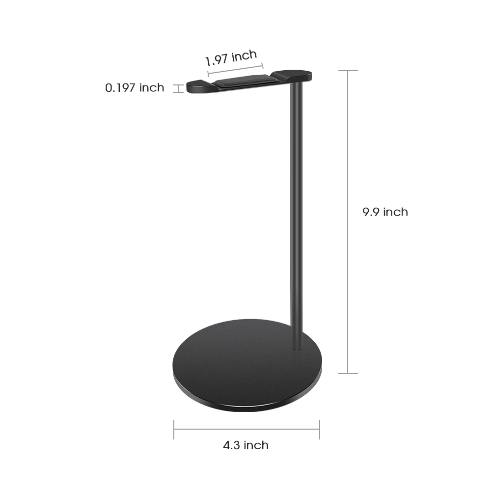 Universal Headphones Holder New Bee Gaming Headset Stand Earphone Display Rack Hanger Bracket For Over Ear Headsets