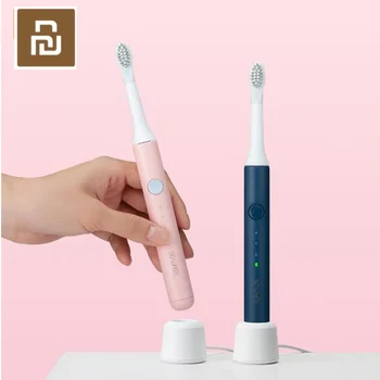 

2colors Youpin SO WHITE Sonic Electric Toothbrush Deep Clean Teeth Small And Portable DuPont Bristle Inductive Charging