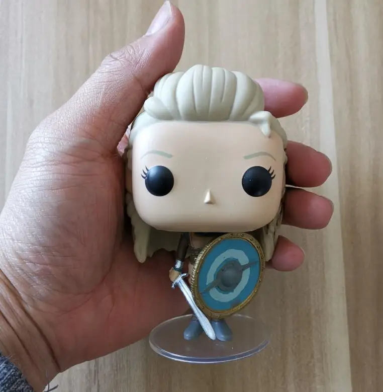 no retail box Funko Pop Vikings Ragnar Lothbrok 177& Lagertha 178 виниловые фигурки игрушки-модели Подарочные - Цвет: no retail box