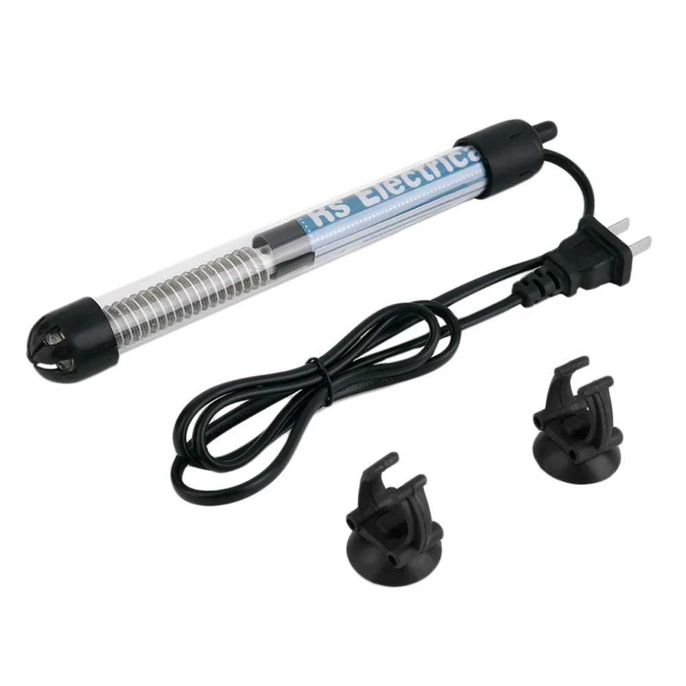 50w/100w/200w/300w US Plug Submersible Heater Heating Rod for Aquarium Glass Fish Tank Temperature Adjustment