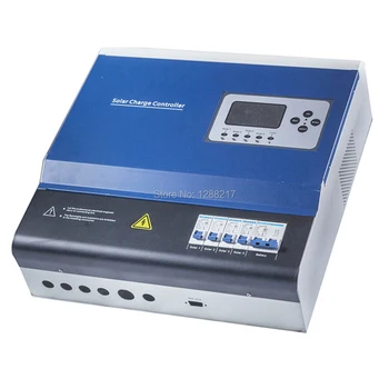 

50A75A100A Wall Mounting Solar Controller DC 192V220V240V288V384V PWM Solar Charger with 2/3/4 Circuits PV Input