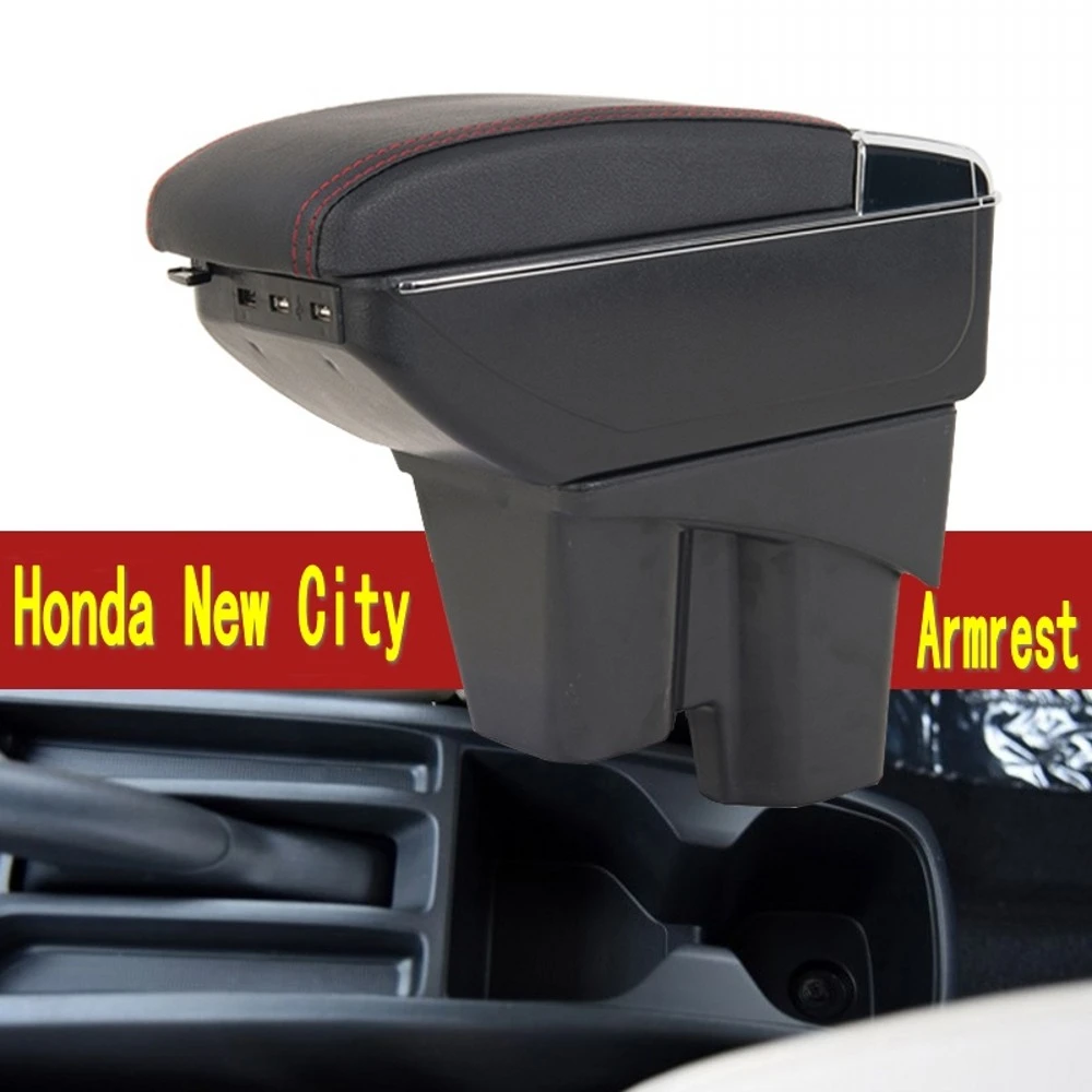 For Honda New City Armrest Box Center console Arm RestArmrests