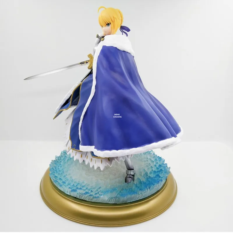 1" Аниме сексуальные фигурки Fate/Stay Night Blue Saber Arutoria Pendoragon ПВХ фигурка Коллекционная модель игрушечная коробка 32,5 см V152