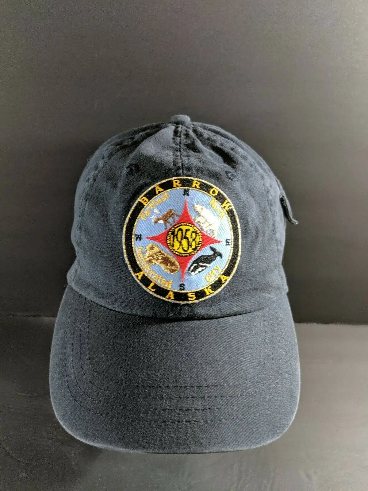 

Barrow Alaska Hat Baseball Cap Strapback Adjustable Pouch Print