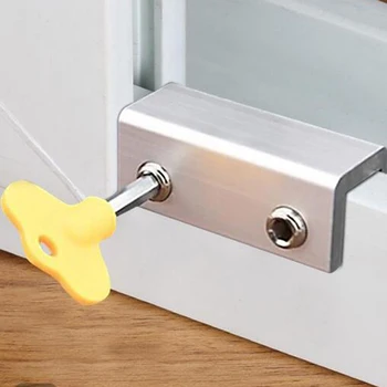 

1 PC Door Lock Baby Safety Window Security Protection Safety Lock Window Protection Safety Lock for Children Window Protection