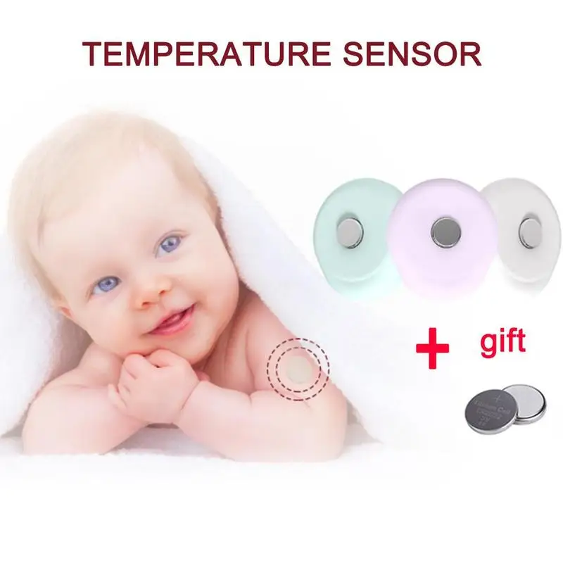 

Baby Temperature Sensor Electronic Bluetooth Smart Thermometer Baby Fever Temperature Automatic Monitor APP Smart Thermometer