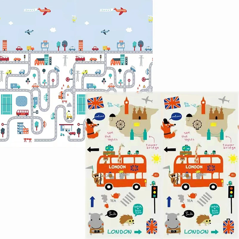 

Foldable Playmat, Foam Crawling Carpet, Baby Play Mat Blanket, Children Rug