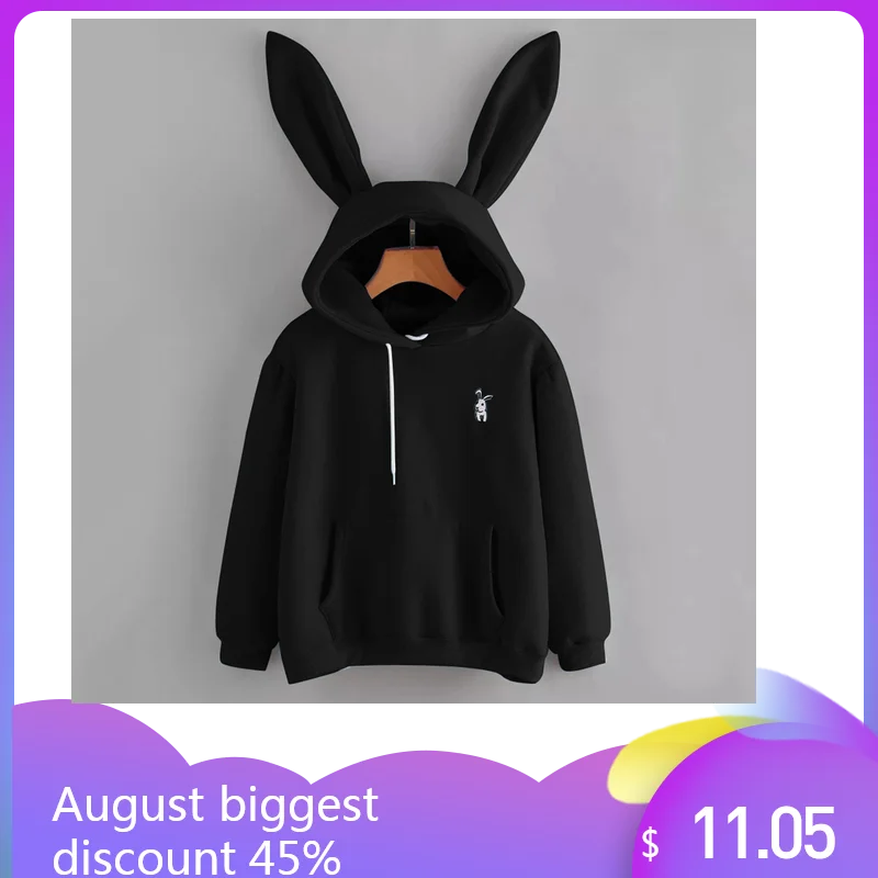 black sweatshirt womens