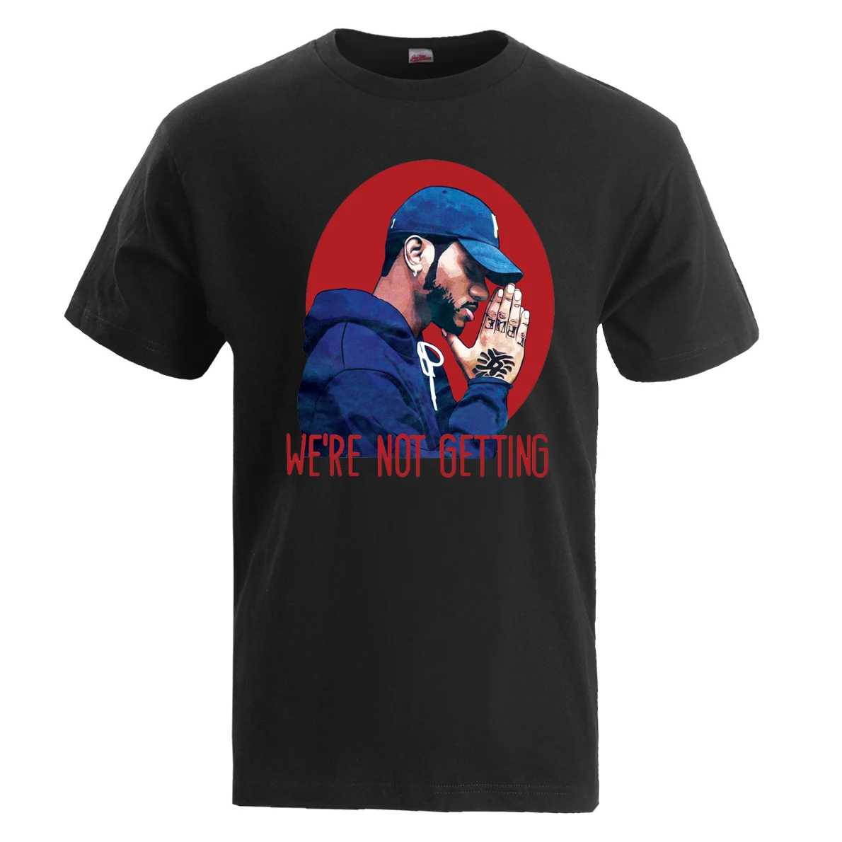 Футболка с надписью Friends We't Getting Мужская модная брендовая бейсбольная кепка топ