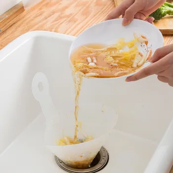 

Kitchen Waste Sink Strainer Hair Filter Drain Catcher Food Residue Catchers Anti-Blocking Tools CF-167