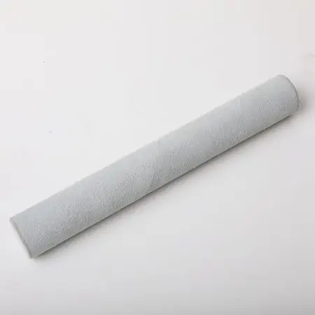 Suede mallet CVNC " Note B корона чакра Лотос Дизайн Матовый Кварцевый Поющая чаша стоимость - Цвет: Suede mallet