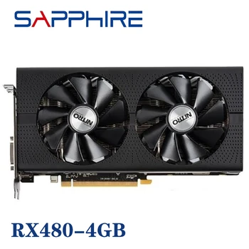 

SAPPHIRE Radeon RX 480 4GB Graphics Cards GDDR5 Video Card For AMD RX 400 Series DisplayPort HDMI DVI Used