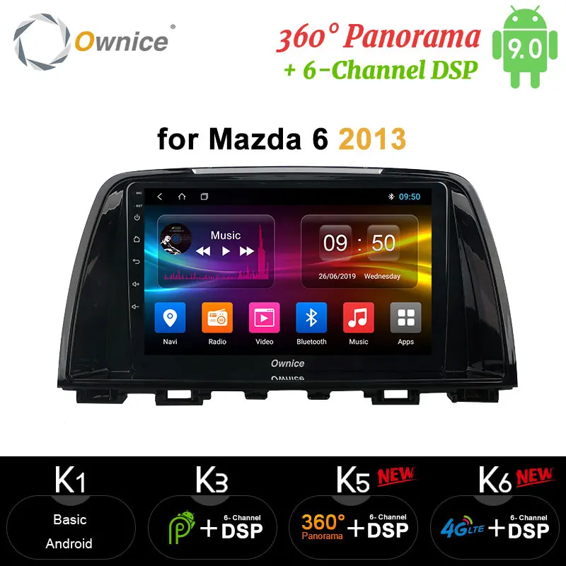 Ownice Android 9 0 для Mazda CX-5 2012-2015 DSP автомобильный dvd-плеер мультимедиа 4G + 64GB LTE GPS авто