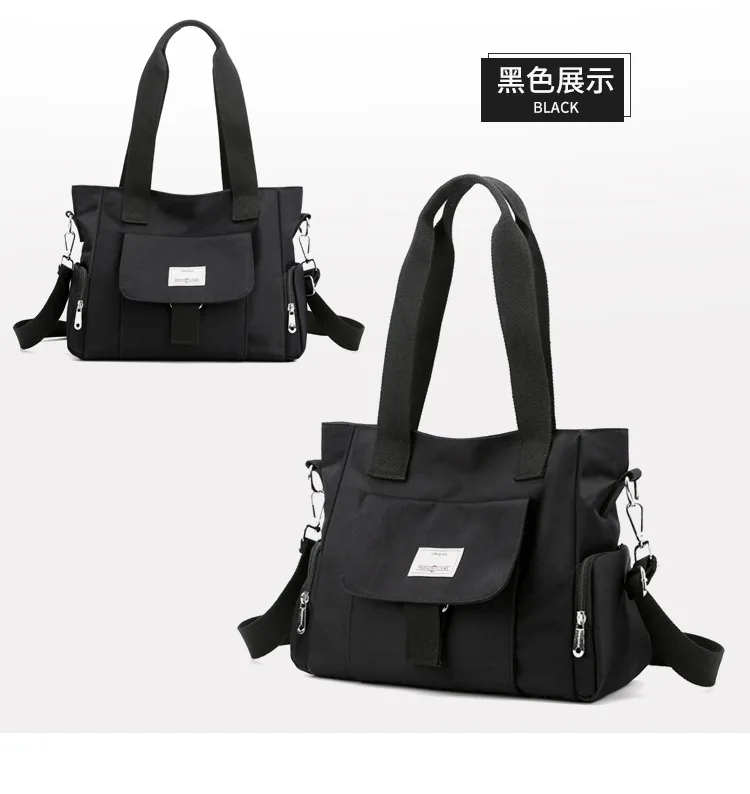 2022 New Women's Handbags Multi-layered Lightweight One-shoulder Messenger Bag Oxford Cloth Large-capacity Women's Handbag