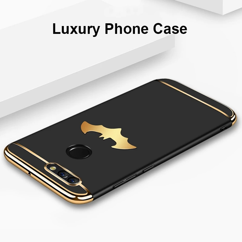 Luxury Hard PC Phone Case For Huawei P40 Pro Lite Y8P Y9S Matte 3 in 1 Cover Case For Honor 30 Pro Plus 10i 30S 8C 8X 9A 9X Pro