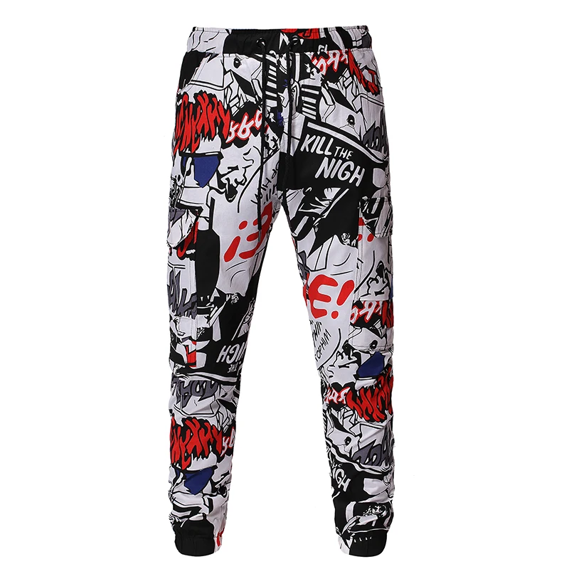 S-2XL новые мужские s Jogger осенние карандашный гаремный брюки мужские Камуфлированные штаны, милитари несколько стилей брюки свободные удобные брюки карго - Цвет: 08