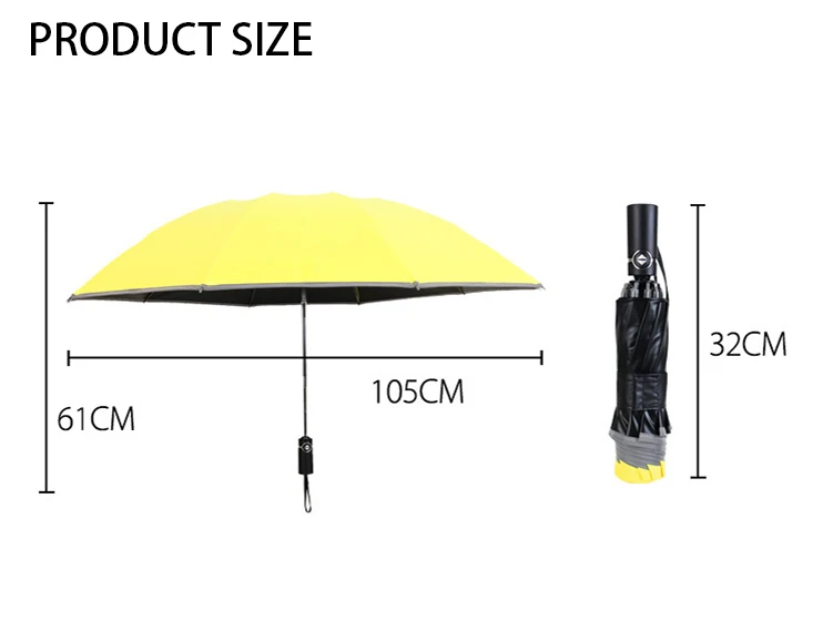 Только Jime, автоматический зонт с обратным ходом, ветрозащитный, высокое качество, зонты, складной, водонепроницаемый, складной зонтик с обратным ходом, дождевик